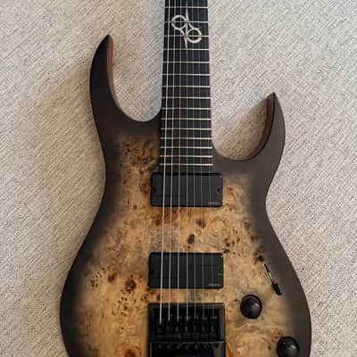 Solar Guitars S1.7PB 7string 2015-2026 - Poplar burl matte | Reverb