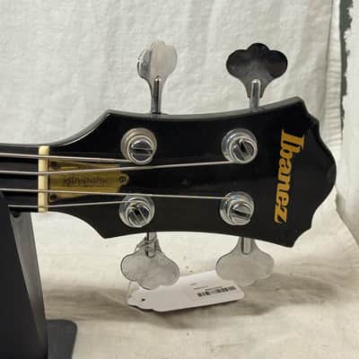 Ibanez MC924 mc 924 Musician 4-string Bass with Case - MIJ Made In Japan 1983 - Metallic Black image 7