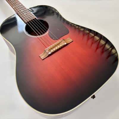Gibson J-45 Slash Signature 2020 Vermillon Burst image 8