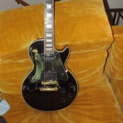 Cort Black Beauty Les Paul Custom Copy Electric Guitar image 1