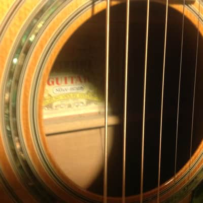 Suzuki Acoustic Guitar Made In Japan 3 Piece Back W-5025 70s image 13