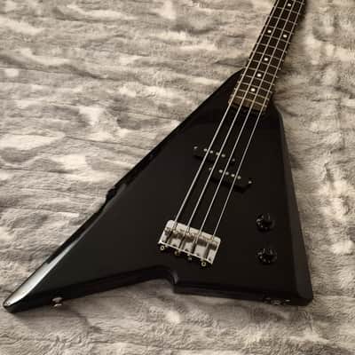 Burny Flying V Bass Guitar ORIGINAL Japan RARE!!!!!! | Reverb