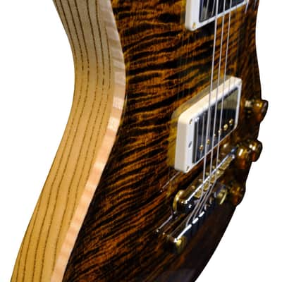 Mint PRS Wood Library McCarty 594 Singlecut Flame Maple - Yellow Tiger imagen 10
