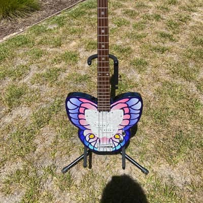 Daisy Rock butterfly butterfly on black | Reverb