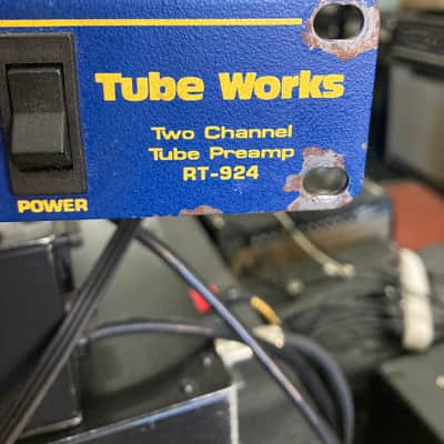 BK Butler tube works Blue Tube II RT-924  tube preamp Blue image 2