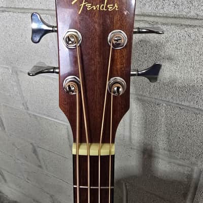 Fender CB-60SCE Acoustic-Electric Bass with Laurel Fretboard 2010s - Natural image 9