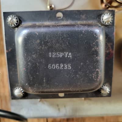 Fender Bassman 6G6-B Head & Cabinet 1962 2x12 Cabinet, Very Good - Blonde image 15