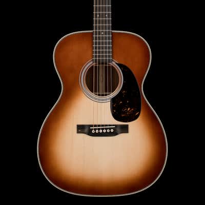 Martin Custom Shop 000-28 Style Adirondack Spruce/Guatemalan Rosewood - Cinnamon Teardrop Burst #20891 (Empire Music Spec) image 3