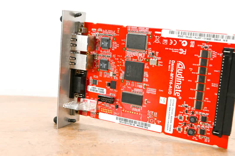 Audinate Dante-MY16-AUD 16-Channel Dante Network I/O Card CG013QC