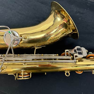 Vintage Buescher Aristocrat Bb Tenor Sax Saxophone with Original Case and Mouthpiece image 17