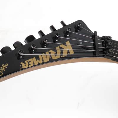 1989 Kramer Nightswan - Lightning Bolt Graphic - Vivian Campbell Signature Model - Original Case image 13