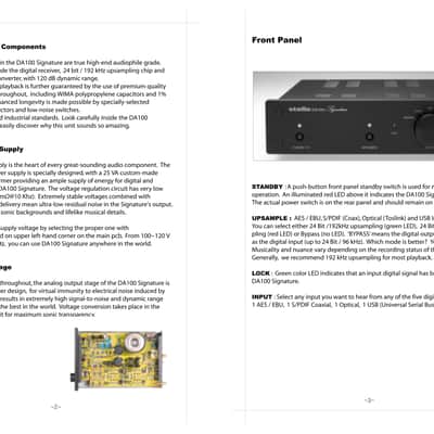 April Music Stello DA100 Signature 2000's - Black image 14