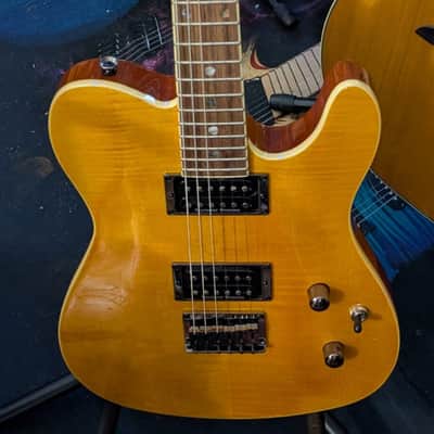 Fender Special Edition Custom Telecaster FMT HH - Amber Electric Guitar image 1