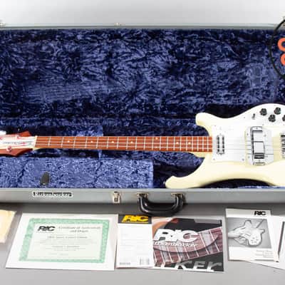 1999 Rickenbacker 4001CS Chris Squire Signature Bass #810/1000 | Rare Limited Edition | Original Case & COA image 2