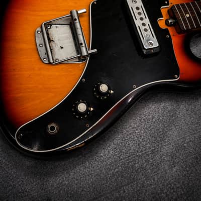 Vintage 1960s Teisco Del Rey MIJ Offset – Single Pickup, Original, Clean Player image 12