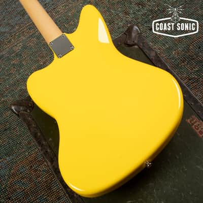 2026 Fender FSR Traditional 60s Jaguar Made in Japan MIJ Graffiti Yellow image 10