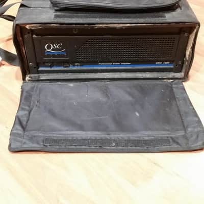 QSC AUDIO USA1300 ステレオパワーアンプ ハードケース付属 QSC USA 1300 Power Amp | Reverb