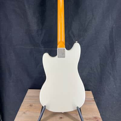 Von K Guitars Todd Rundgren Tribute Mustang Style Olympic White Nitro Lacquer image 7