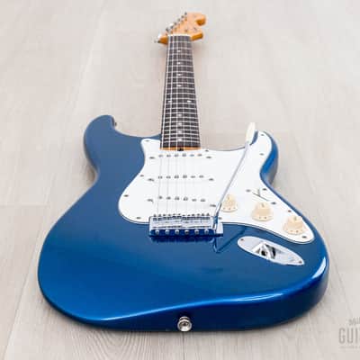 1981 Tokai Springy Sound ST60 Vintage S-Style Guitar Metallic Blue, 100% Original w/ Case, Japan image 11
