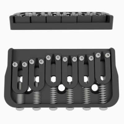Hipshot 6 String Fixed Guitar Bridge image 6