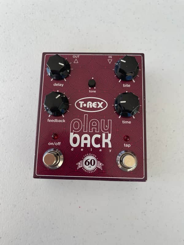 T-Rex Engineering Play Back Delay Tape Echo 60th Anniversary Guitar Effect Pedal image 1