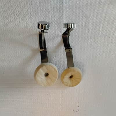 Generic Internal Drum Mufflers 1960s-1970s - Chrome image 5