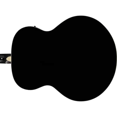 Ibanez AJ70M1E Artwood Acoustic-Electric Jumbo Body Guitar - Black High Gloss image 7