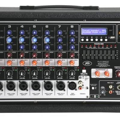 Peavey PVi 8500 Powered Mixer  - Black image 1