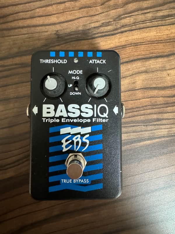 EBS BassIQ Triple Envelope Filter Pedal 2010s - Black image 1