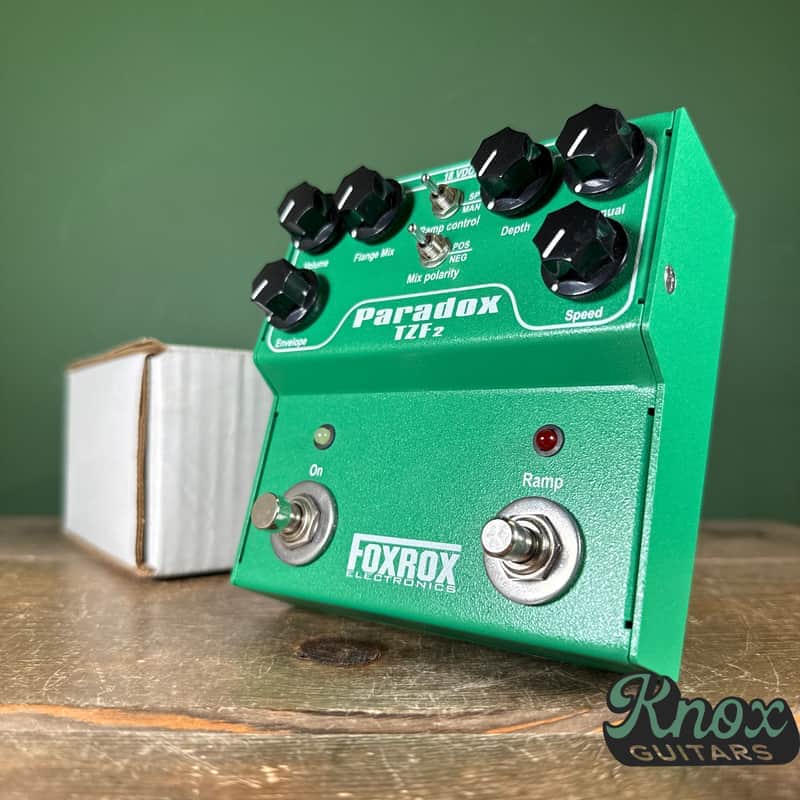 Foxrox Electronics Paradox TZF2 Flanger 2010s - Purple image 1