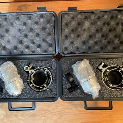 PAIR OF MXL 990s complete for stereo recording image 2