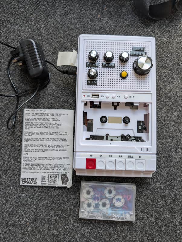 BatteryOperated QF-XL 2024 speed modded tape player with delay image 1