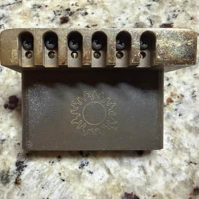DiMarzio Brass Tremolo Bridge For Stratocaster by Gary Kahler 80s image 6