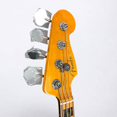 Fender American Ultra Jazz Bass 2019 - Texas Tea image 9