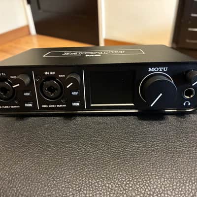 MOTU M2 USB-C Audio Interface 2019 - Present - Black image 1