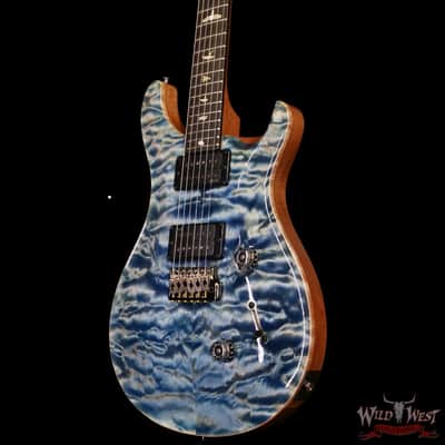 2026 PRS Signature Dealer Exclusive LTD Artist Grade Custom 24 Quilt Faded Indigo(Private Stock Color) 7.15 lbs image 2