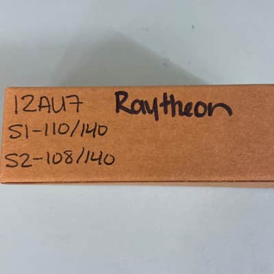 1950s Raytheon 12AU7A ECC82 Vintage Made In USA Preamp Tube! T114 image 6