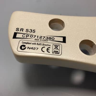 Ibanez SR535 - Replacement Neck, 5-String Bass- 2008-2010 - White image 3