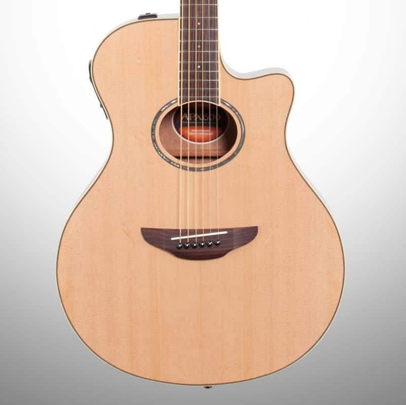 Yamaha APX-600 Acoustic-Electric Guitar, Natural image 1
