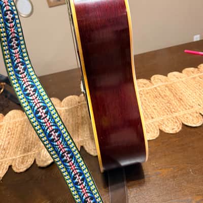 Gibson Hummingbird 1962 - Cherry Sunburst image 12