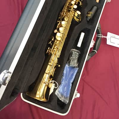 Musikwerks Bb Soprano Saxophone-Lacquer-Two Necks-New-w/Hard Case and Extras! image 3