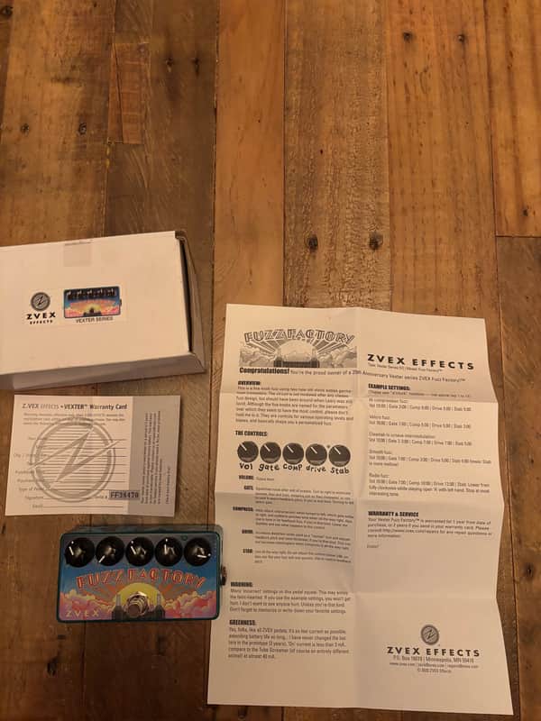 Zvex Fuzz Factory Vexter