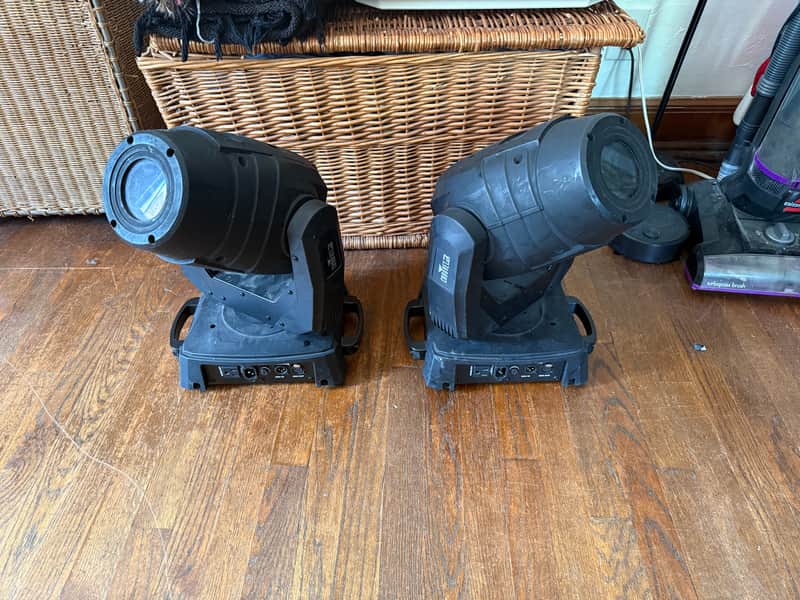 Chauvet INTIMSPOT335ZIRC Intimidator Spot 355Z IRC Moving LED Light 2010s - Black image 1