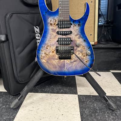 Ibanez RG1070PBZ-CBB Premium 2017 - 2019 - Cerulean Blue Burst image 6