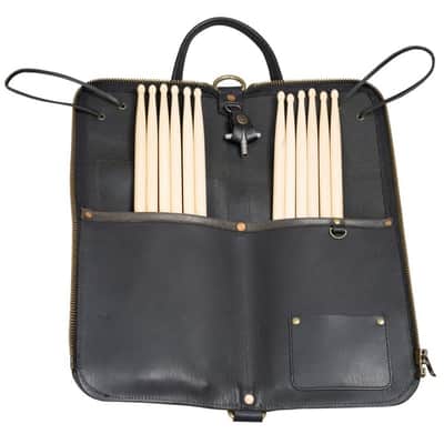 Tackle Instrument Supply Leather Stick Bag Black image 2