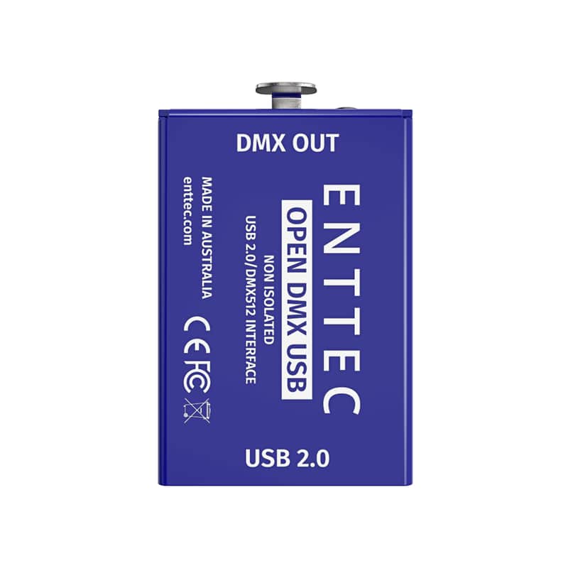ENTTEC Open DMX USB 512-channel Non-Isolated DMX Interface image 1