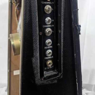 Vintage 1960's Yamaha TA-60 Combo Guitar Amplifier TA60 Amp Wedge RARE image 17