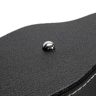 Glarry Hard-Shell Electric Guitar Case Flat Surface Black suit for GST, GTL 2020s - Black image 16