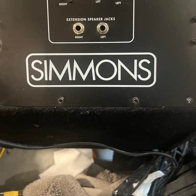Simmons DA200SB Electronic Drum Set Monitor 2010s - Black image 2