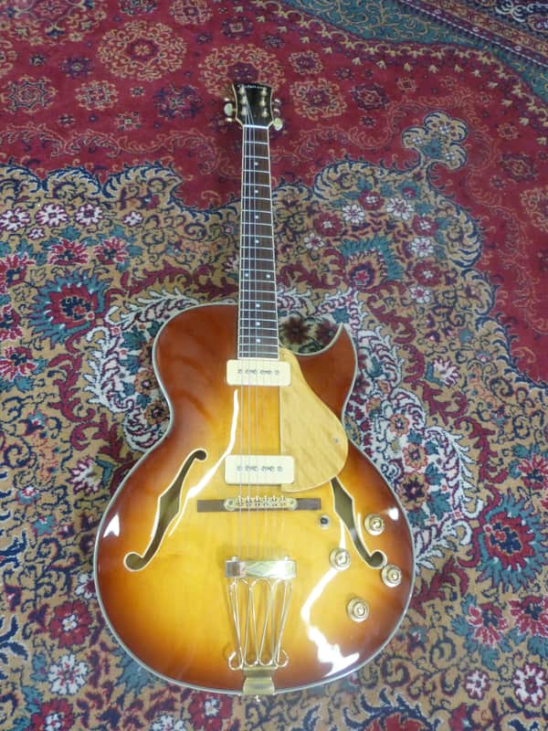 Johnson Semi-Hollow Guitar with P90s image 1